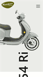 Mobile Screenshot of kumpan-electric.com